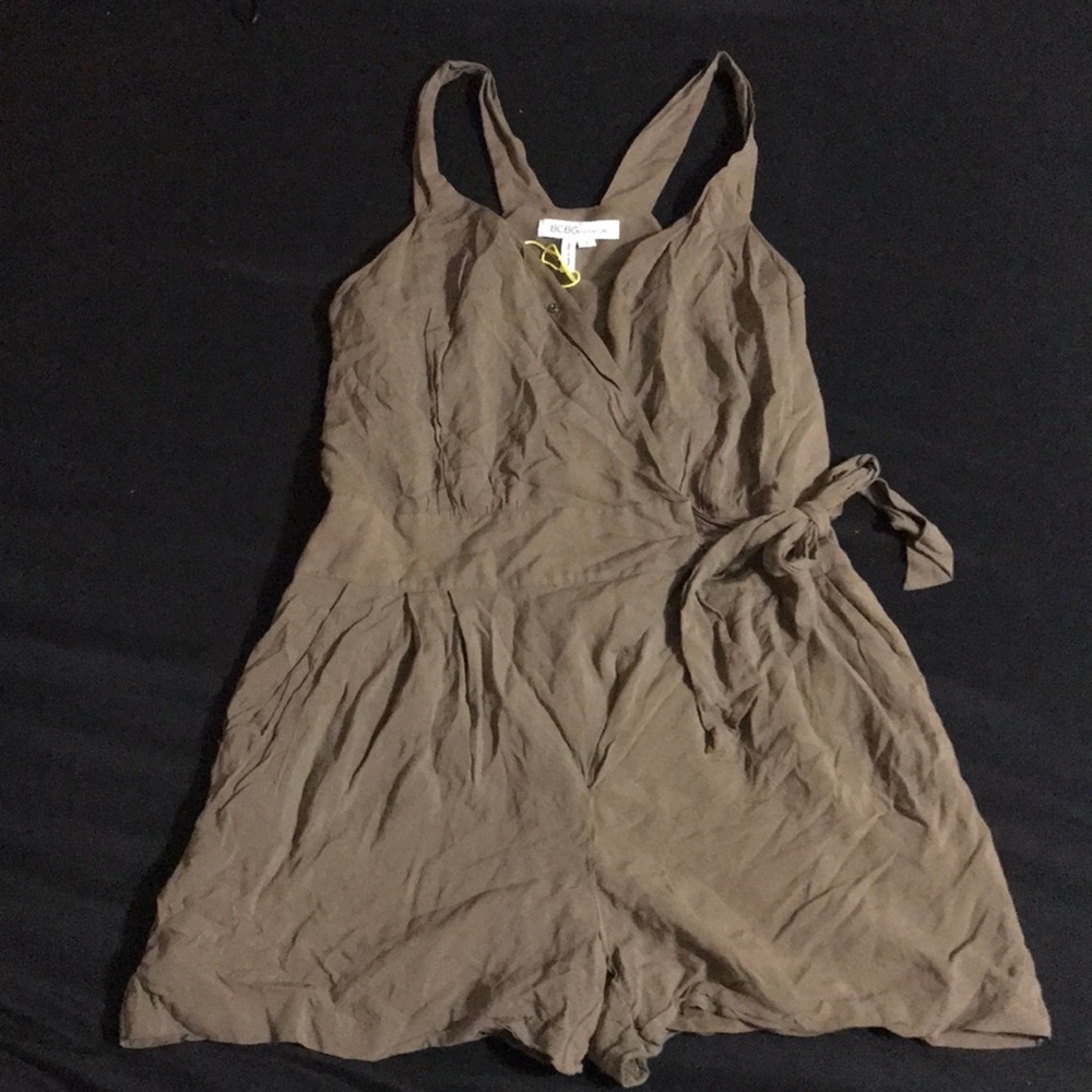 BCBG Green Romper